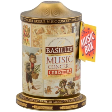 Melnā tēja BASILUR MUSIC CONCERT CHRISTMAS