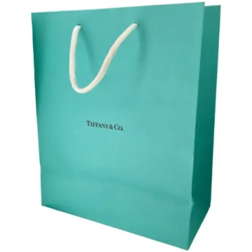 Tiffany & Co. GWP kartona soma, zaļa, izmērs L