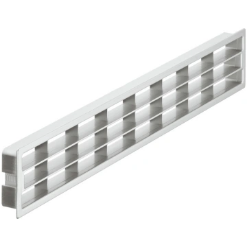 Ventilācijas reste (pelēks, 458 x 65 mm)