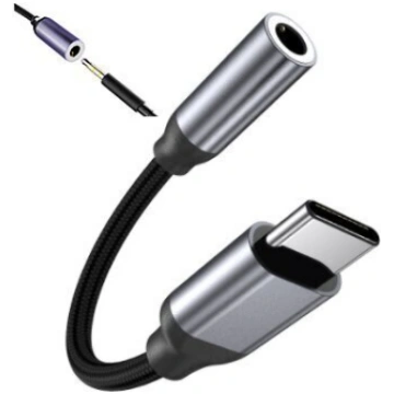 Adapteris USB-C mini ligzda 3,5 mm AUX DAC Zenwire