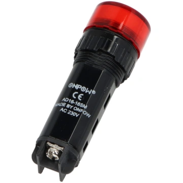 Flashing indicator light with buzzer AD16-16SM/230