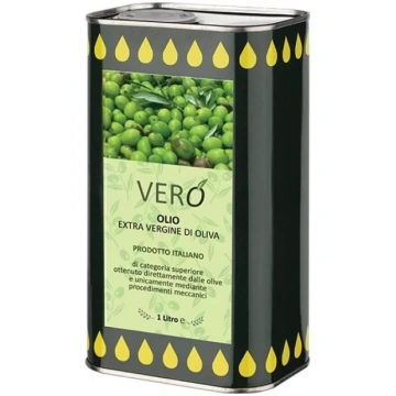 Extra virgin olive oil in a CAN (Produced in Italy