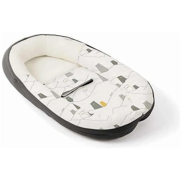 DOOMOO Basic zīdaiņa ligzdiņa Bear Grey ,CO 03 804