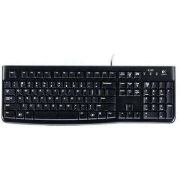 LOGITECH Keyboard K120 Black USB