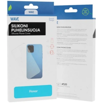Wave silikonisuojus Honor Magic5 Lite lapinakyva (