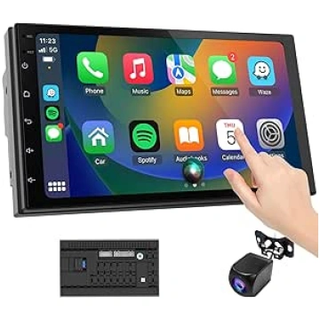 7 collu 2Din CarPlay ekrāns Apple CarPlay un Andro