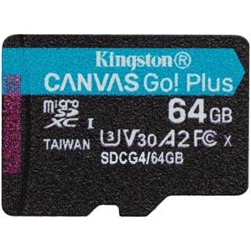 Karta PNY Kingston Technology Canvas Go! Plus 64 G