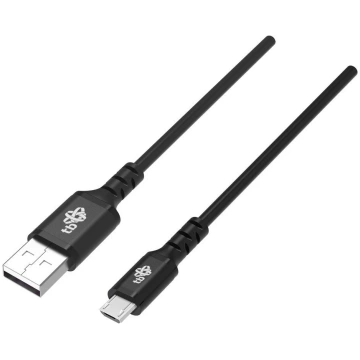 Kabelis USB0-Micro USB 2m silikona melns Quick Cha