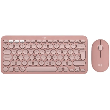Bezvadu tastatūras un peles komplekts Logitech Peb