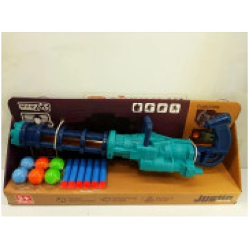 Bērnu rotaļlieta īsta Nerf Minigans ložmetējs ar m