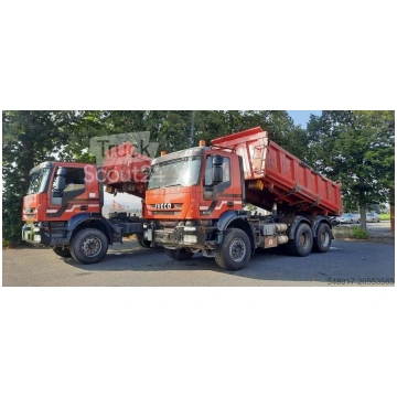 Lietots - IVECO 260AD360PS 6x4 Blatt/Blatt Bordmat