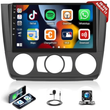 SIXTOP 2G + 64G Android 13 auto radio BMW 1. sērij