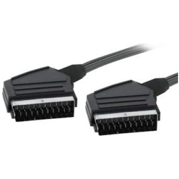 Kabelis VIDEO SCART 21pin. 1, 5m. Ednet