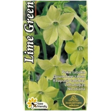 Puķu tabaka Lime Green 0.1 g Kurzemes Sēklas 12/20