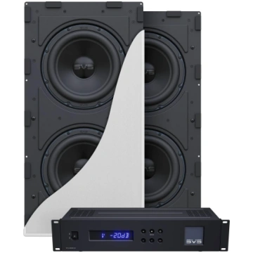 ???? SVS 3000 In-Wall Dual ???? Subwoofer System -