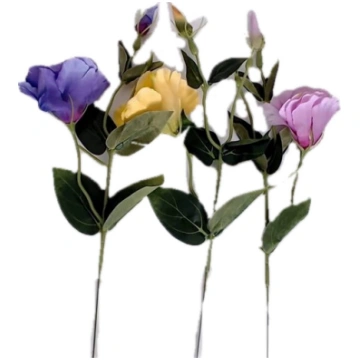 Zieds dekoratīvais(pušķis)-Eustoma 55cm