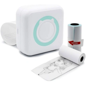Portatīvais mini printeris ar Bluetooth savienojum