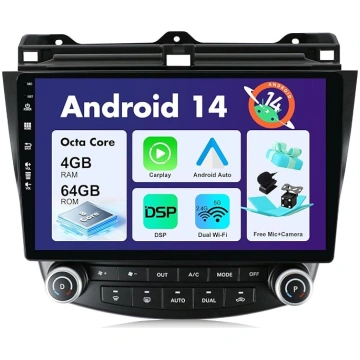 SXAUTO Android 12 IPS auto radio, piemērots Honda 