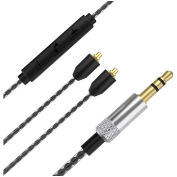 MMCX rezerves kabelis SE535 austiņām, 3,5 mm vadu 