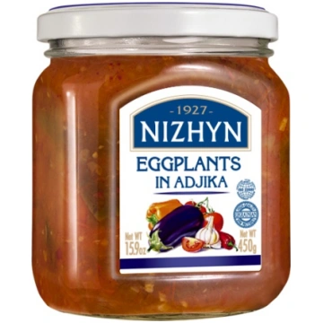 Baklažāni adžikā NEZHIN, 450g - 450-07617