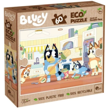 Puzle Lisciani Bluey, 50 cm x 70 cm, 60 gab., daud