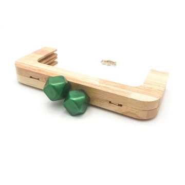 Click clack legno prisma 20x8 cm - Verde
