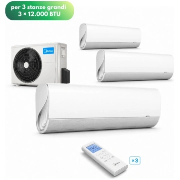 Midea Breezeless+ Trial Split 7,9 kW per 3 stanze 