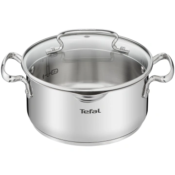 Tefal Duetto+, diametrs 20 cm, nerūsējošā tērauda 