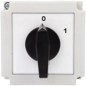 Apator Cam coupling switch 0-1 2P 25A in housing 4
