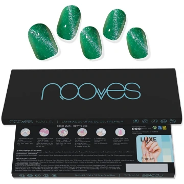 Nooves Láminas De Uñas De Gel Jade Glass Premium G
