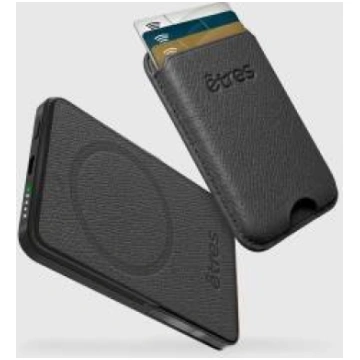 Etres Powerbank 5000mAh Wireless Magnetico combo W