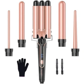 BESTOPE PRO Curling Iron Curling Irons 3 mucas Wav