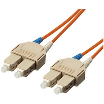 Equip SC/SC Fiber Optic Patch Cord- OM1/OM2, 3.0m 