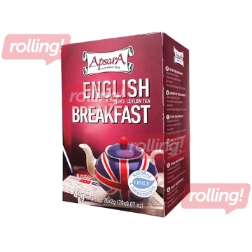 Tēja melnā Apsara English Breakfast, 20 pac