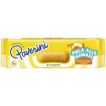 Biskvīta cepumi PAVESINI Originali, 8 x 25g GRAN P