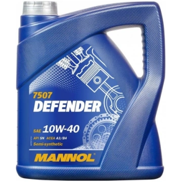 MANNOL Motoreļļa Mannol Defender 10W - 40, daļēji 