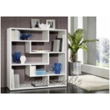 CAMA MEBLE Plaukts QUBE (balts matēts), 136x130x43