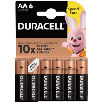 Duracell Akumulators Dyracell Basic AA/LR6 blister
