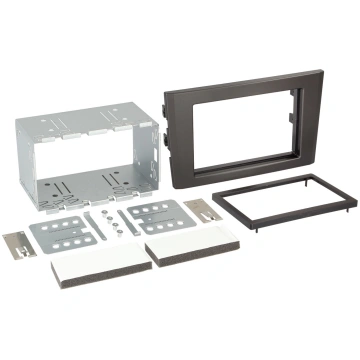 Volvo XC90 (->2014) fascia plate (adapter 2DIN). 3