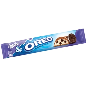 Piena šokolāde MILKA Oreo, 37 g 450-02841