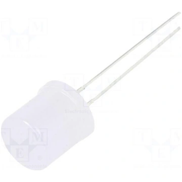 LED | green | 10mm | 750÷1120mcd | 180° | Front: f