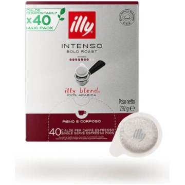 Intenso / 240 Cialde 40 Cialde Compostabili Illy c