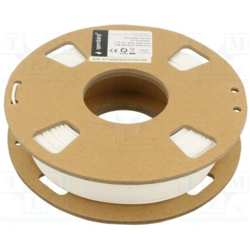 Filament: PLA; 1.75mm; white; 190÷220°C; 200g | 3D