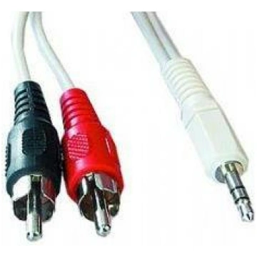 Gembird audio kabelis 3.5mm uz 2RCA 2.5m