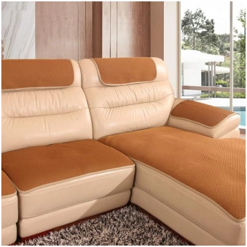 YEARLY Grid Non-Slip Sofa Cover, Honeycomb Hole Le