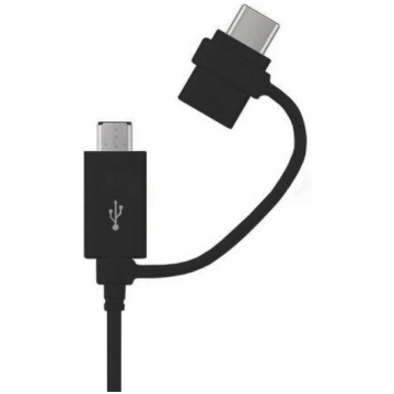 Kabelis Samsung USB 2in1 Combo Type-C & Micro USB 