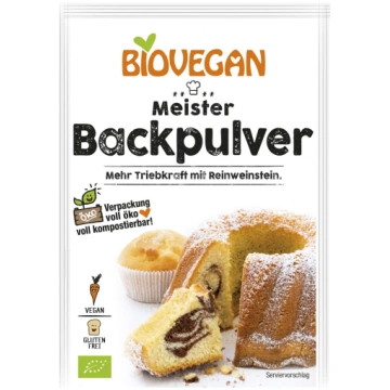Biovegan BIO cepamais pulveris ar tapioku un vīnak