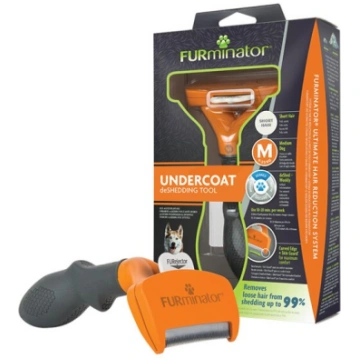 FURminator deShedding ķemme M īsā apaļa. Suņiem