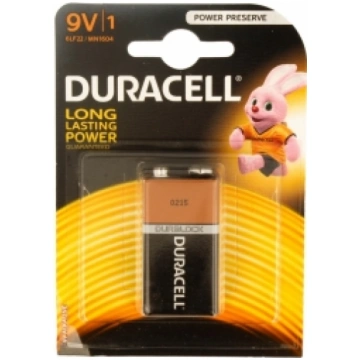 Duracell 9V Alkaline (5000394077225)