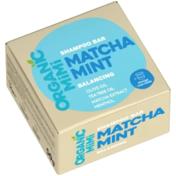 ORGANIC MIMI Cietais matu šampūns MATCHA MINT BALA